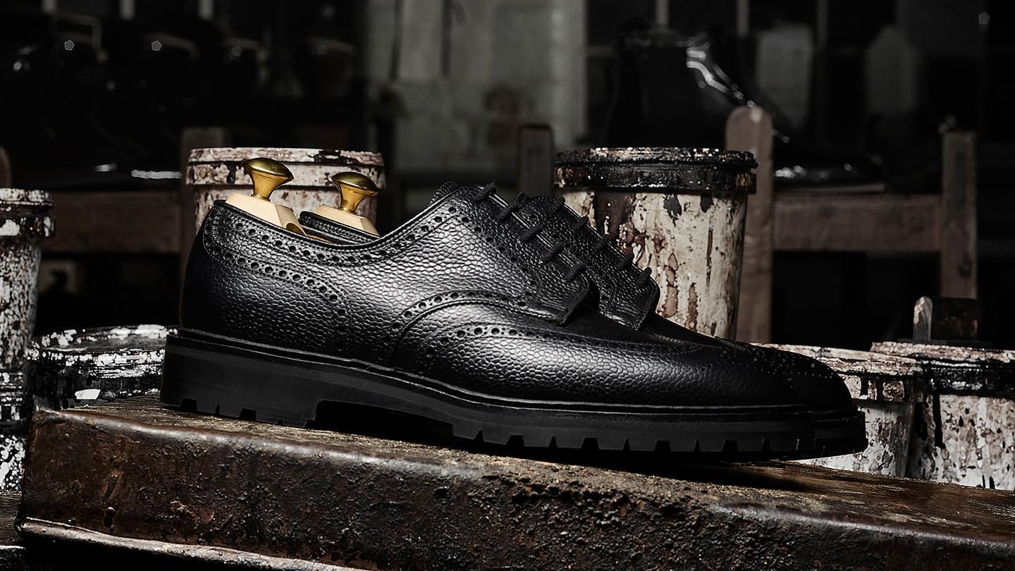 Pembroke Black Scotch Grain | Crockett & Jones – Crockett & Jones US