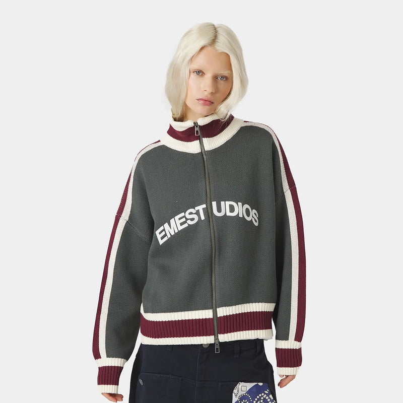 Echellor Forest Zipper Knit - Always Grateful