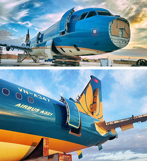 Vietnam Airlines Airbus A321-200 - PLANETAGS TAIL #VN-A347