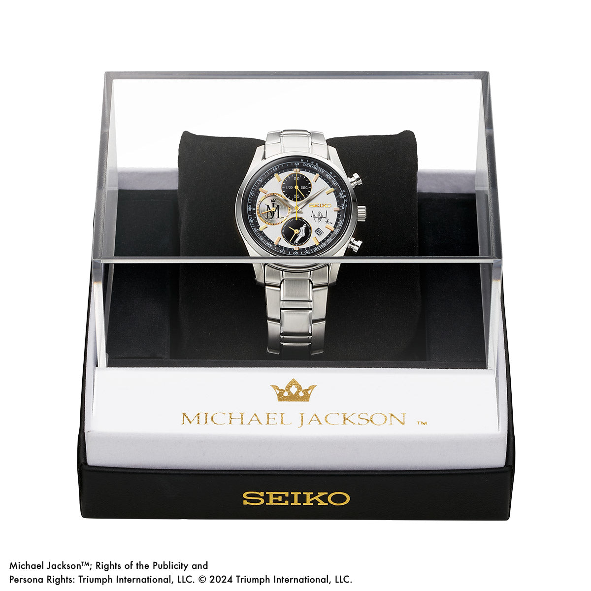 MICHAEL JACKSON × SEIKO COLLABORATION WATCH LIMITED EDITION MADE