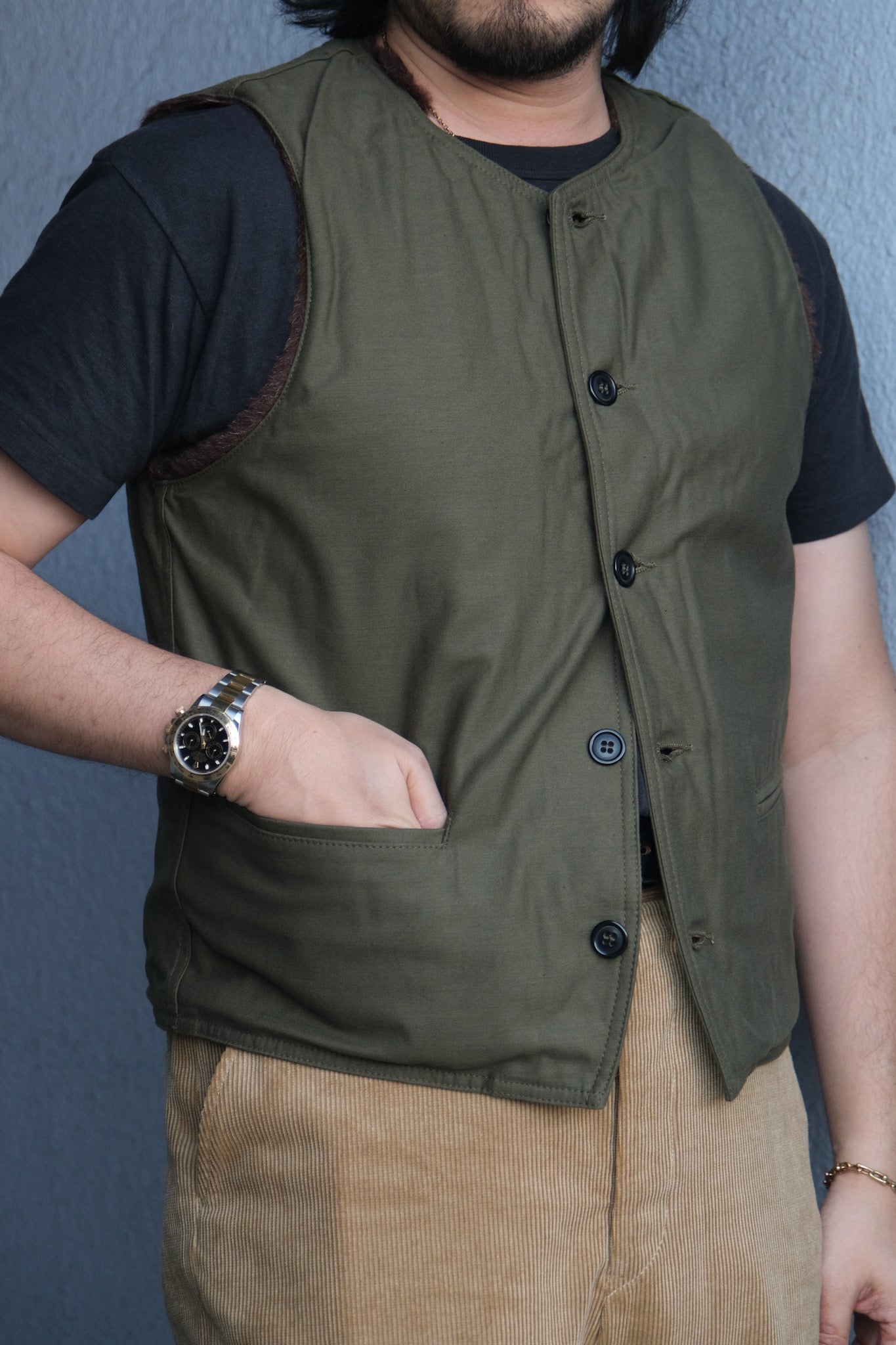 Butcher Products Button Vest – BROGUE