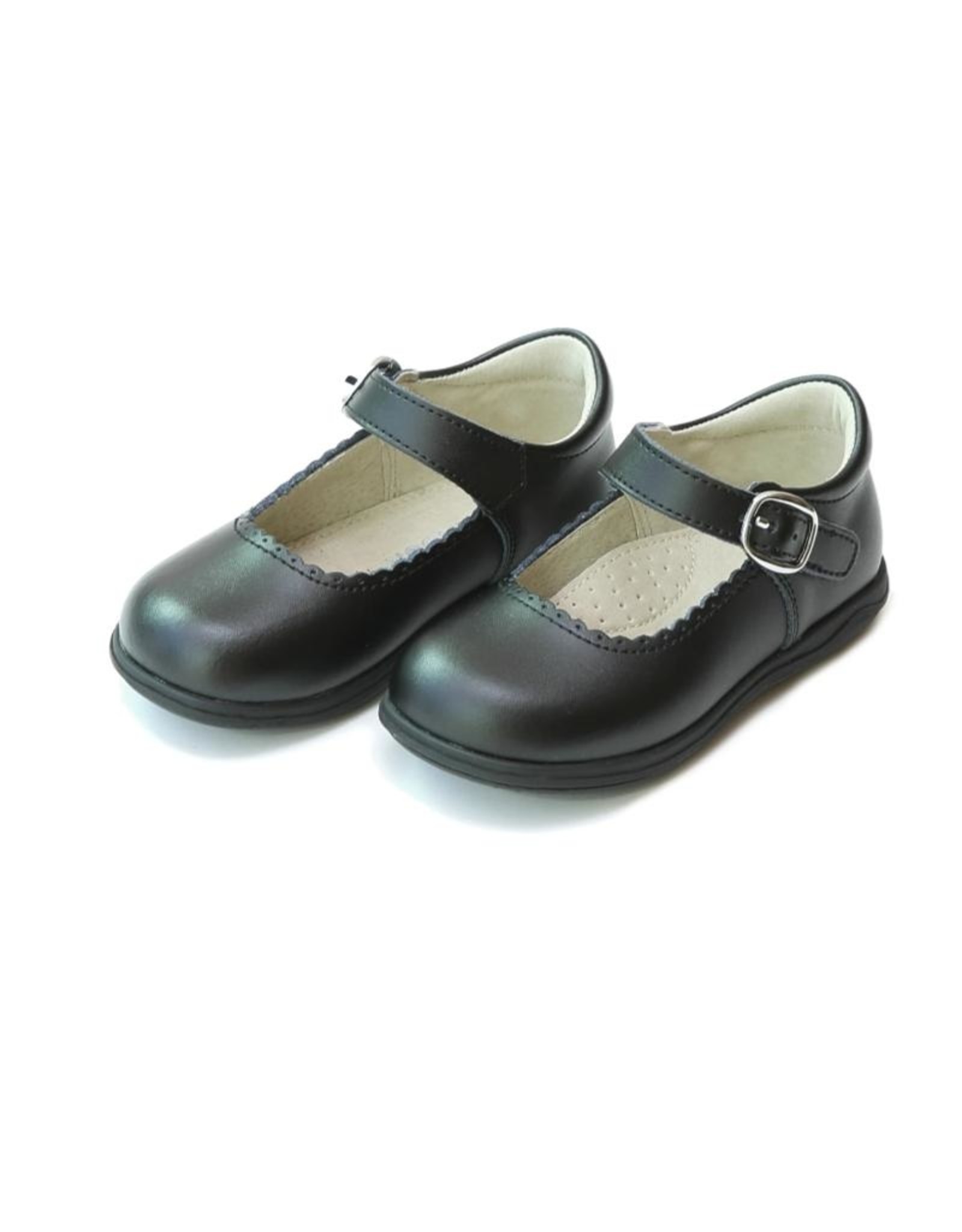 L'Amour Chloe Scalloped Mary Jane Black - Spoiled Sweet Boutique