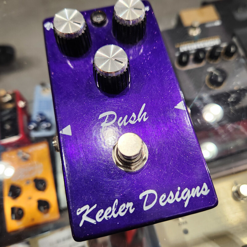 Consignment Keeler Designs Push Overdrive Pedal - KAOS Music Centre