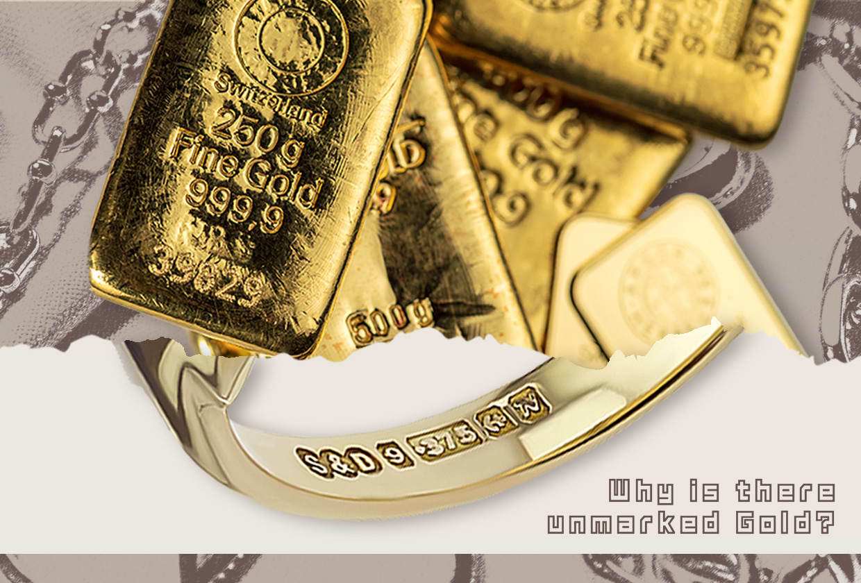 金に「刻印なし」があるのはなぜ？ 買取は可能なのか、本物の見分け方