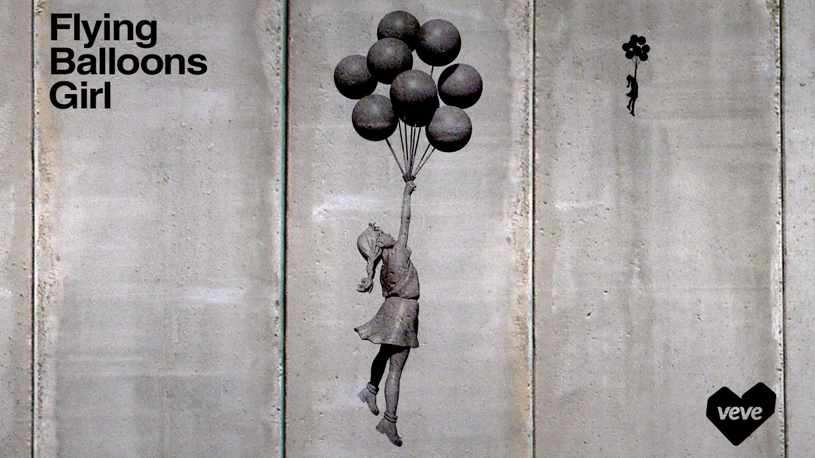 Brandalised™ — Flying Balloons Girl - VeVe Digital Collectibles