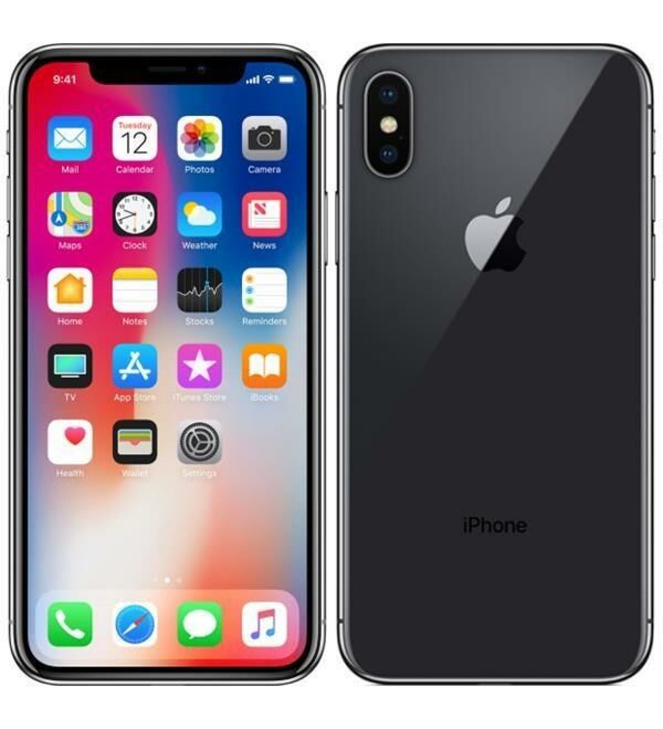 Apple Yenilenmiş iPhone X 256 Gb Siyah Cep Telefonu (12 Ay Ritzy