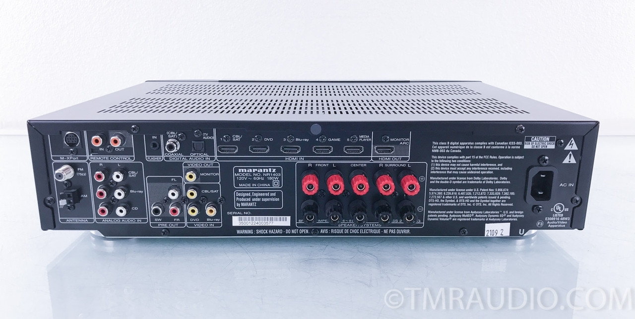 Marantz NR1403 5.1 Channel Surround Receiver