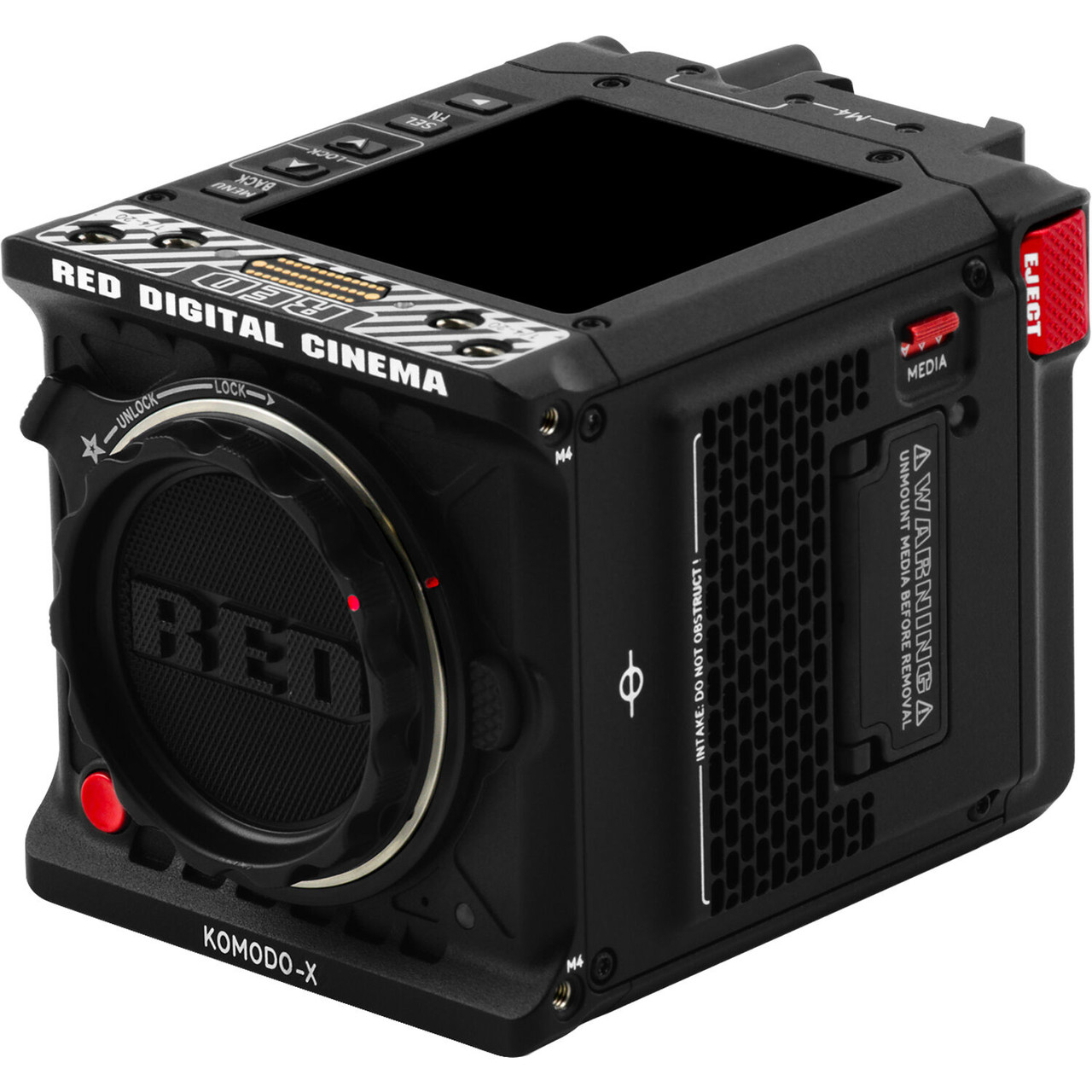 RED KOMODO-X 6K Digital Cinema Camera (Canon RF, Black)
