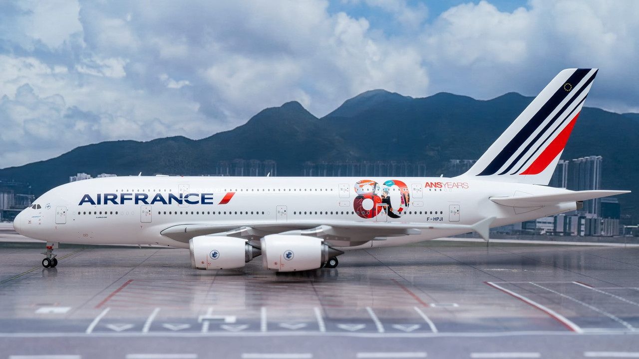 ゴ*ゴ様 (新品未使用)Aviationtag エールフランス航空 A380 F エール