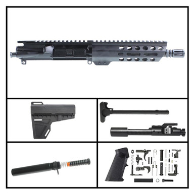 AR-15 SUNFIRE 7.5-INCH AR-15 .223 WYLDE NITRIDE PISTOL FULL BUILD KIT