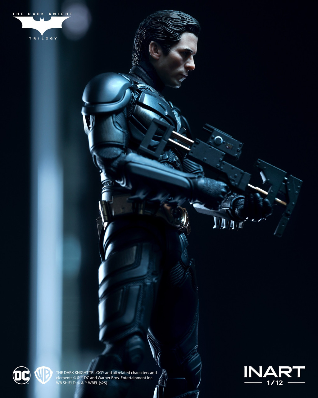 INART (HG-M0001D) 1/12 Scale The Dark Knight Rises - Batman Figure