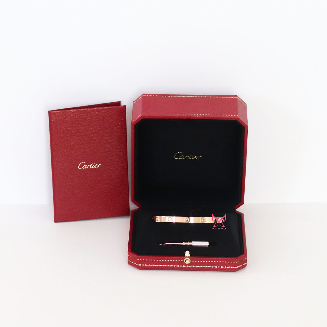Cartier Love Bracelet 18K Rose Gold 21