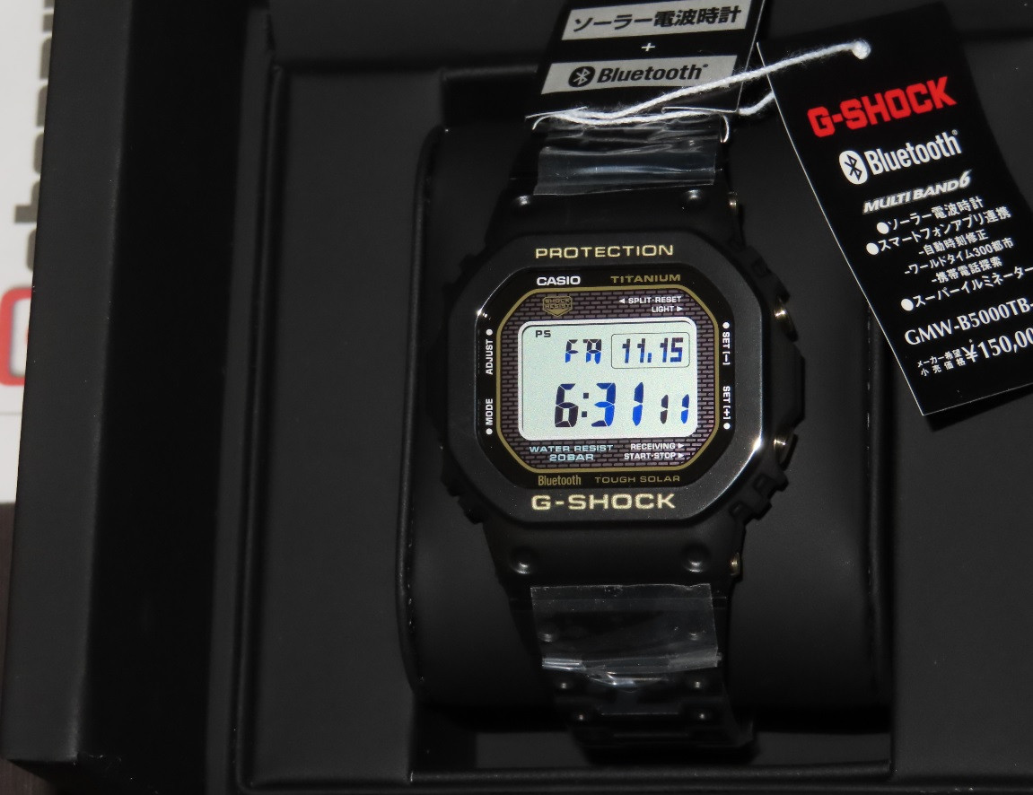 GMW-B5000TB-1 | GMW-B5000TB-1JR | G-Shock Full Metal
