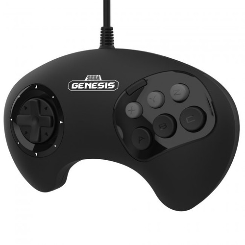 BIG6 Wired 6-Button Controller for Sega Genesis - Officially