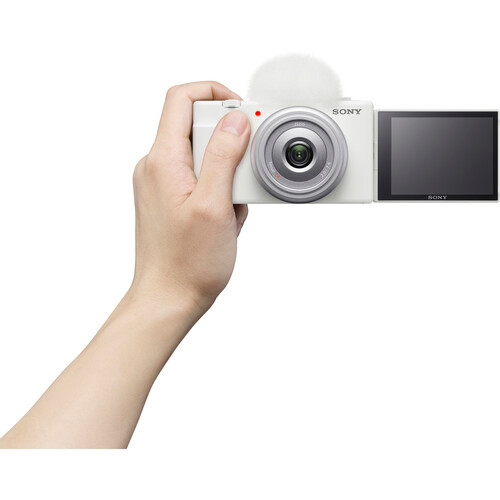 Sony Cyber-shot ZV-1F Digital Vlogging Camera - White
