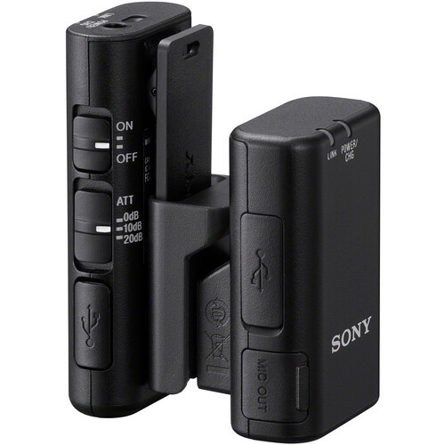 Sony ECM-W2BT Camera-Mount Digital Bluetooth Wireless Microphone
