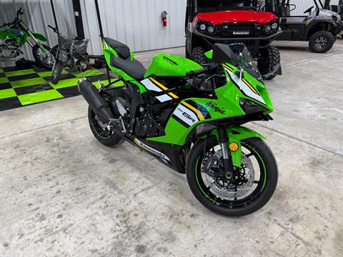 2025 Kawasaki Ninja ZX-6R KRT Edition ABS, Claremore OK | New