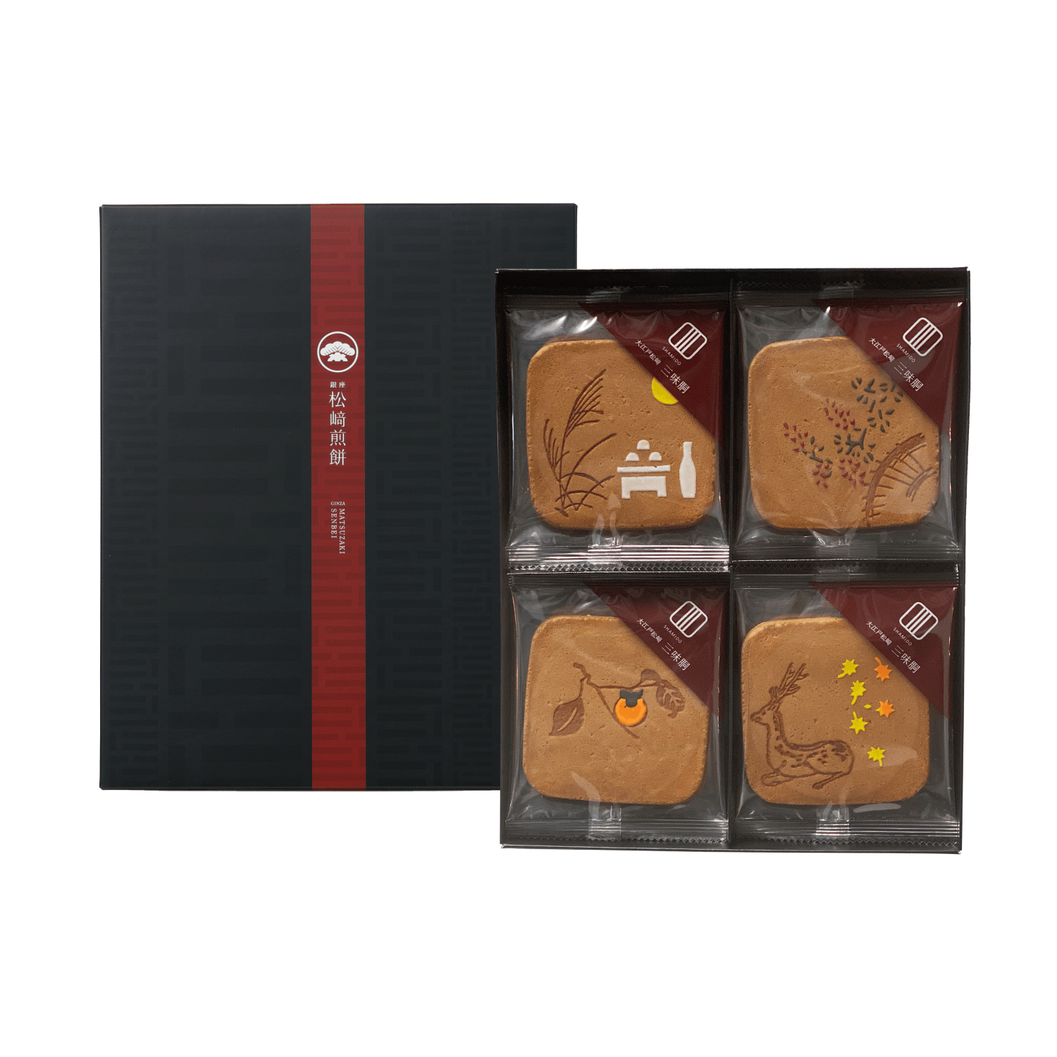 SENBEI CRACKER SAMPLER FROM MATSUZAKI SENBEI 