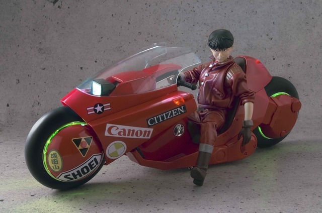 AKIRA」“金田のバイク”リバイバル版フィギュアが再販決定！ ピーキー