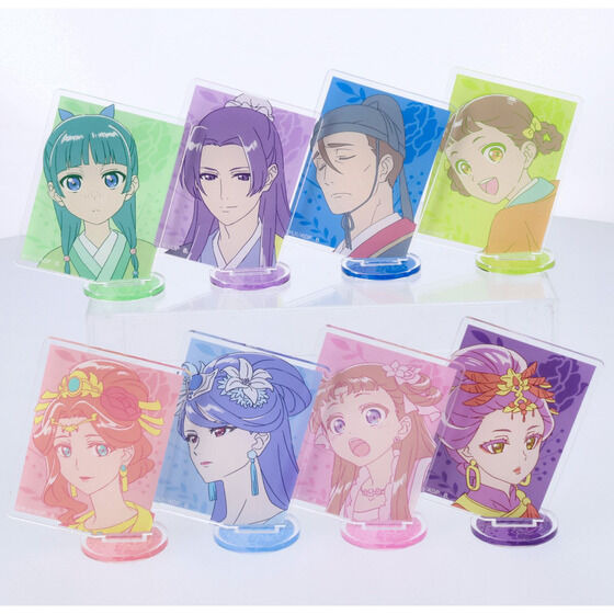 薬屋のひとりごと」猫猫＆壬氏の“月精”衣装をイメージしたクリアケース