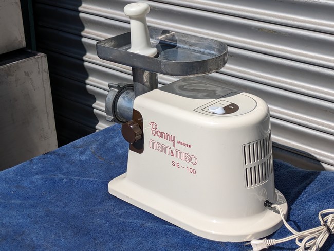 中古厨房機器 販売・買取の大阪厨房本舗/ボニー 電動ミンサー SE-100
