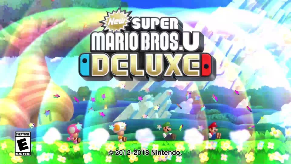 Nintendo New Super Mario Bros. U Deluxe, Switch Game, 2-in-1