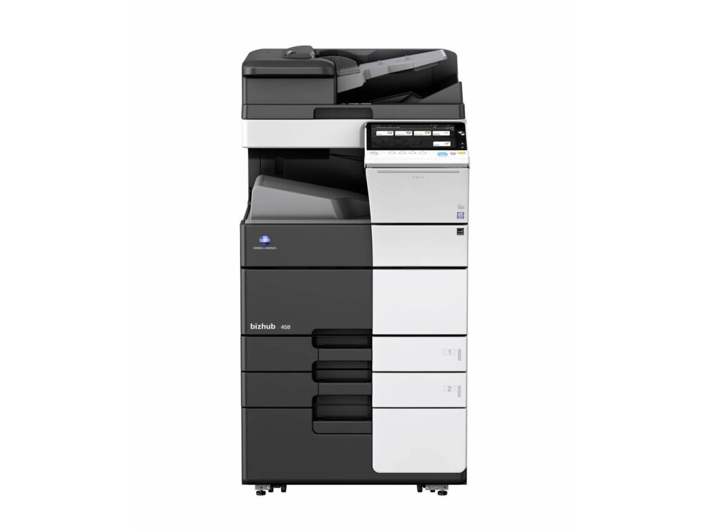 Konica Minolta bizhub 458 pdf brochure - Copiers on Sale