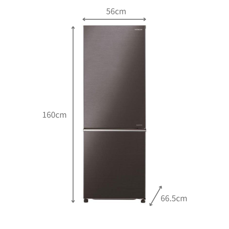 HITACHI 冷蔵庫 R-23GA 225L 冷凍冷蔵庫 R-23GA ： 日立の家電品