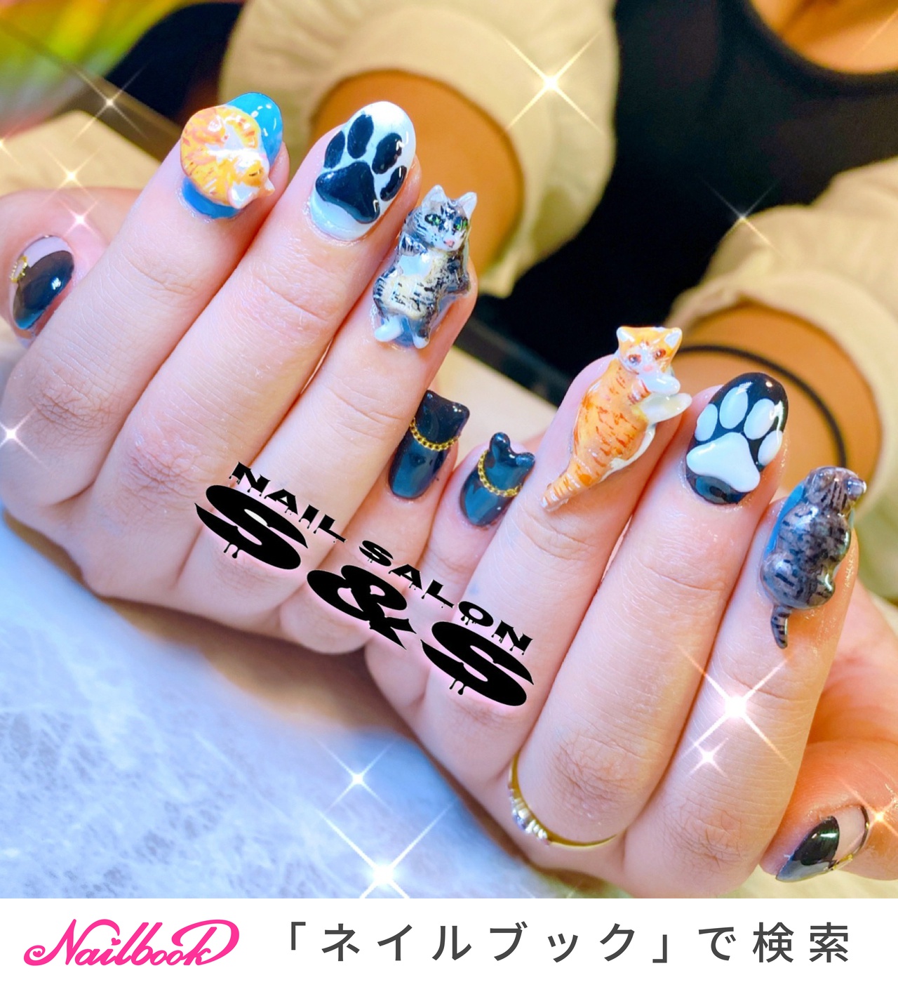 2026年】新着順｜#猫3Dのネイルデザイン｜ネイルブック