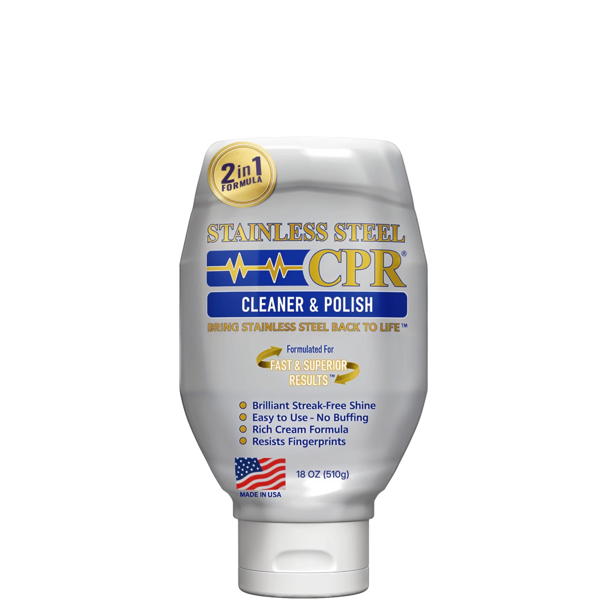 Leather CPR Cleaner & Conditioner 18oz + Stainless Steel CPR 18oz