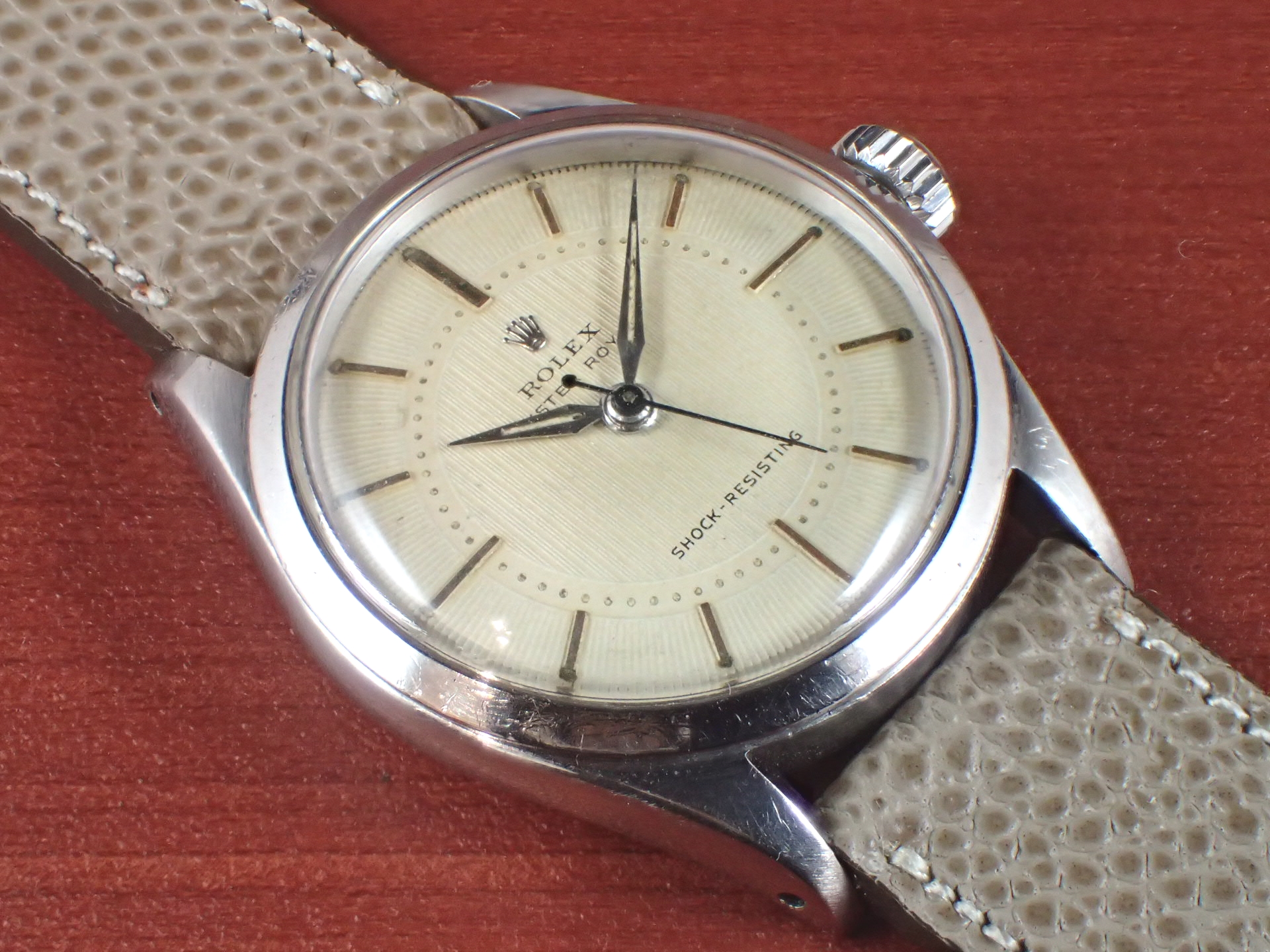 ロレックス オイスター ロイヤル Ref.6246 テキスタイルダイアル 1950