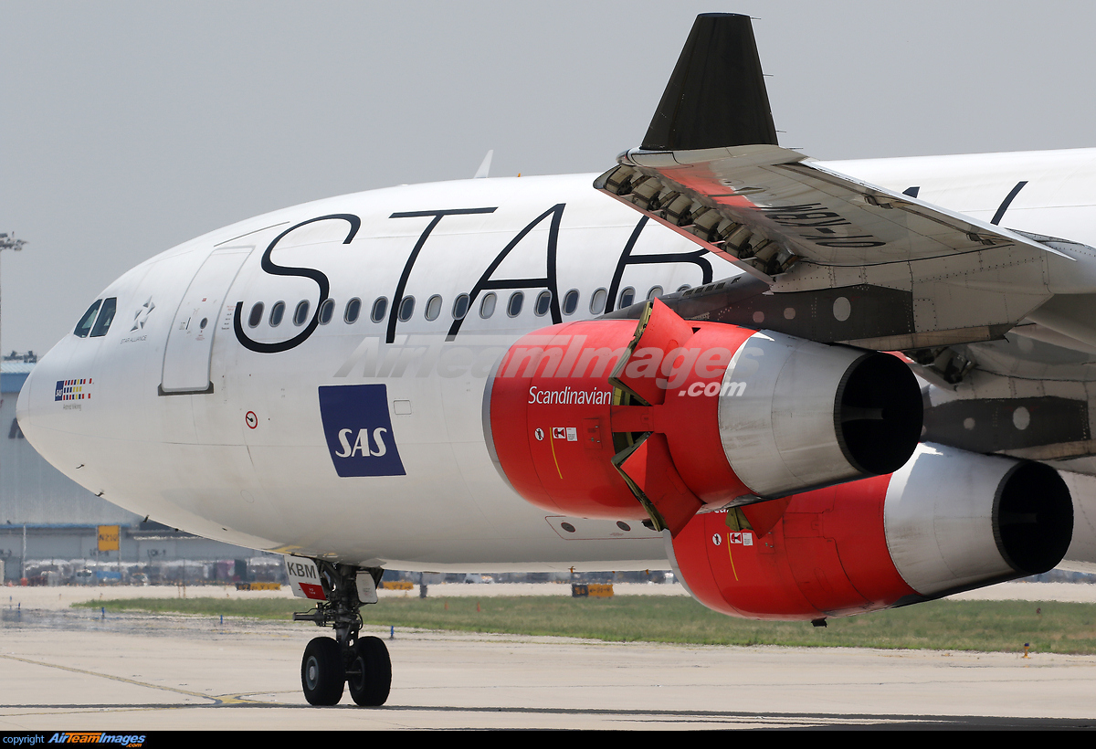 Airbus A340-313 SAS - Scandinavian Airlines OY-KBM - AirTeamImages.com