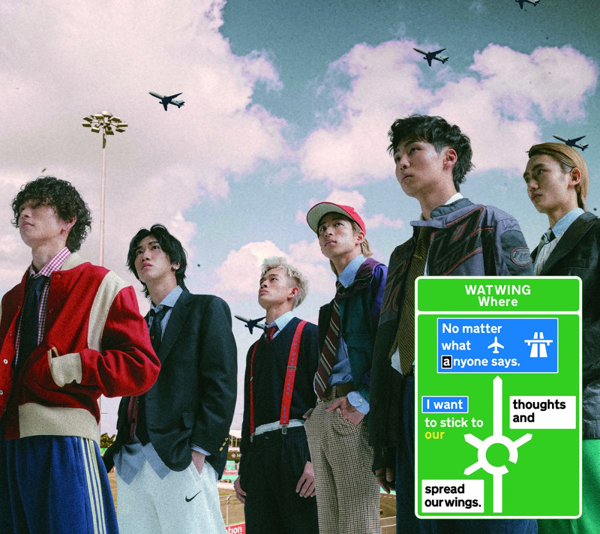 1st Full Album「Where」｜ALBUM｜WATWING｜WATWING Official Site