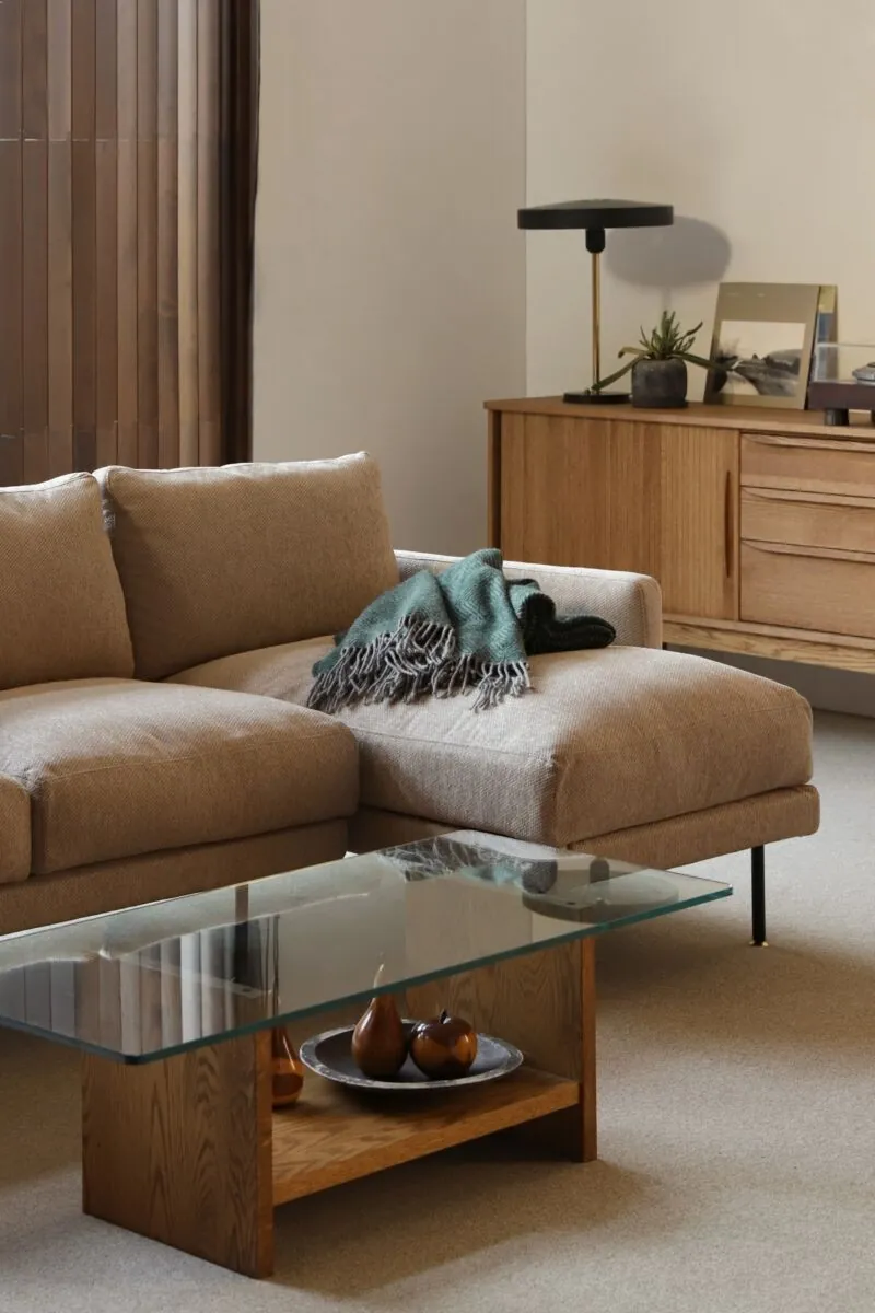 MOMO NATURAL | モモ ナチュラル - オフィシャルサイト GLASS LOW TABLE RT