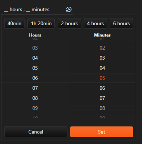 Exploring Telerik UI for ASP.NET Core TimeDurationPicker