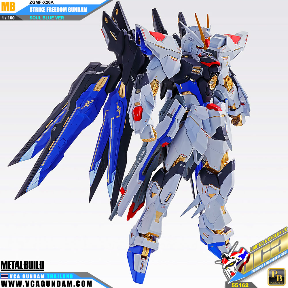 Bandai® Metal Build STRIKE FREEDOM GUNDAM (SOUL BLUE VER