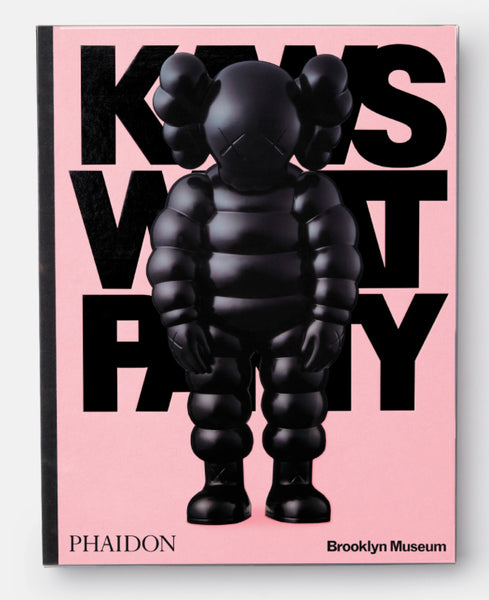 KAWS: WHAT PARTY (Black on Pink edition) – Dale Zine Shop