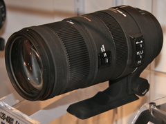 シグマ、APO 120-400mm F4.5-5.6 DG OS HSMなどの発売時期決定