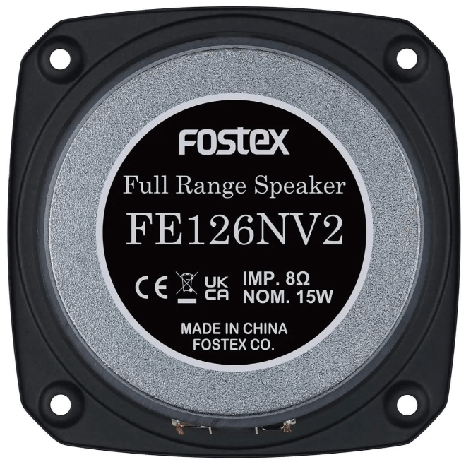 スピーカーユニット詳細 FOSTEX FE126NV2 - DigitalSignager.JP