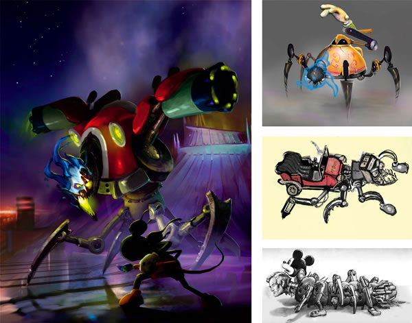 エピックミッキーの美しいアートワークが収録された「The Art of Epic