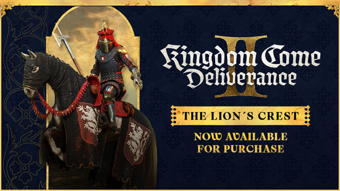 予約特典として用意された「Kingdom Come: Deliverance II」の“Lion's