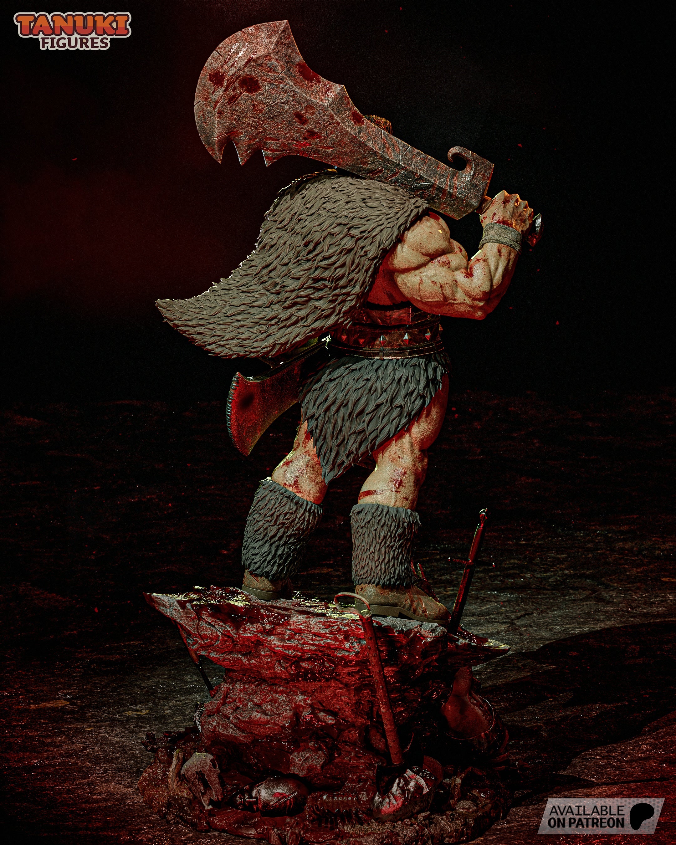 Zodd - Berserk - 1:6 Scale & Bust – Dungeon Master Minis