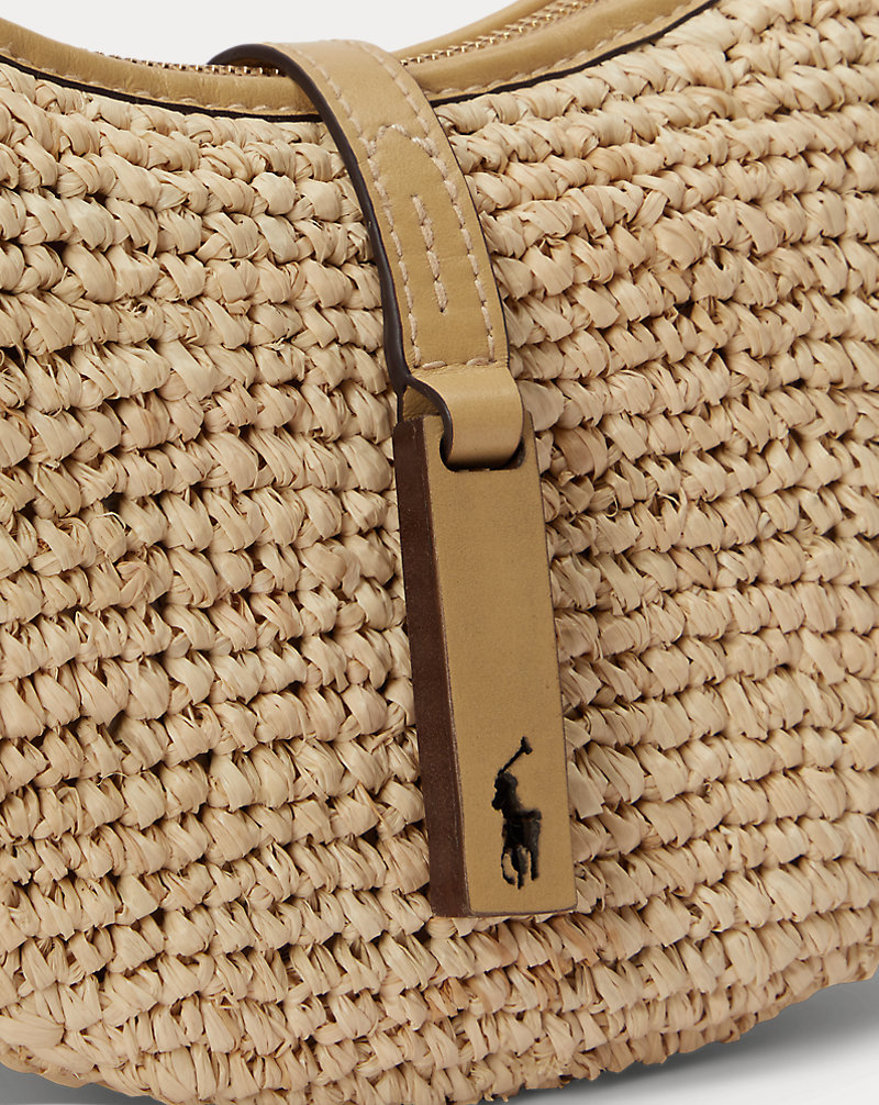Polo ID Raffia Mini Shoulder Bag