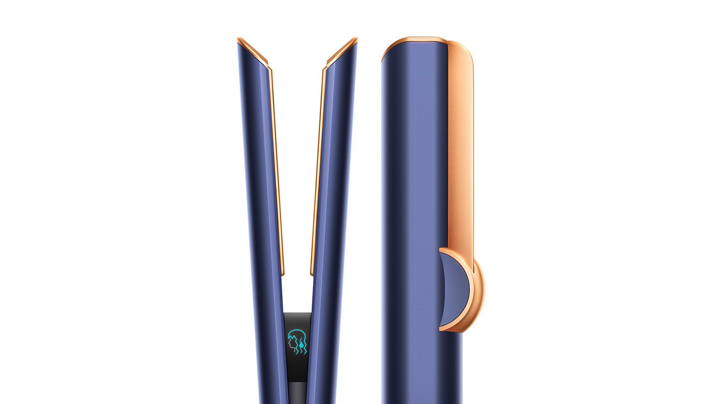 Dyson Airstrait™ straightener (Prussian Blue/Copper)