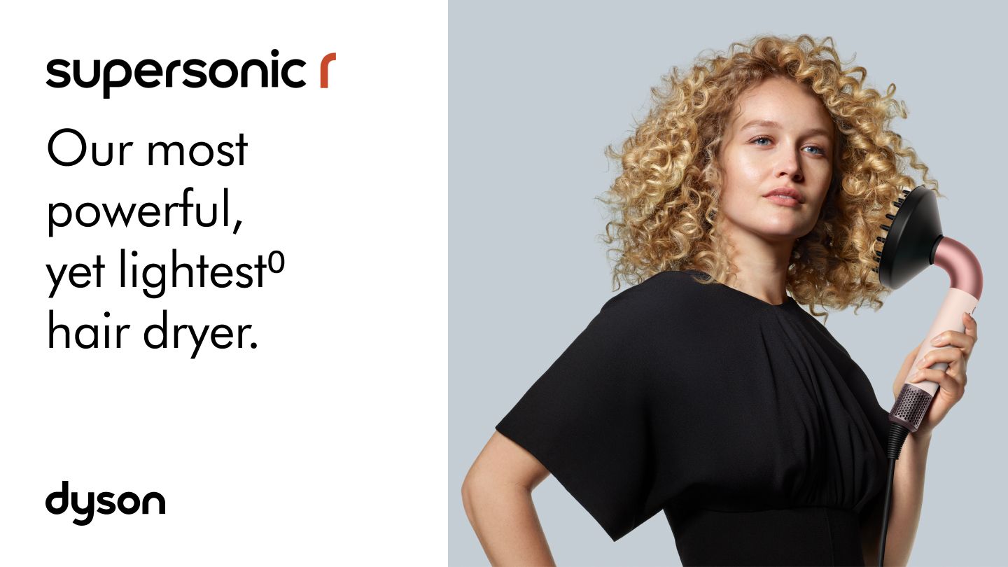 Dyson Supersonic r™ hair dryer (Ceramic Pink/Rose Gold)