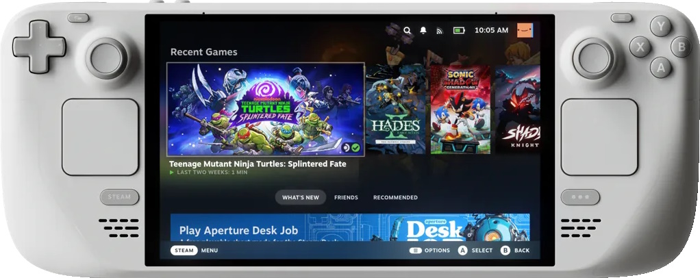 Valve Steam Deck OLED 1TB Limited Edition White vs Steam Deck