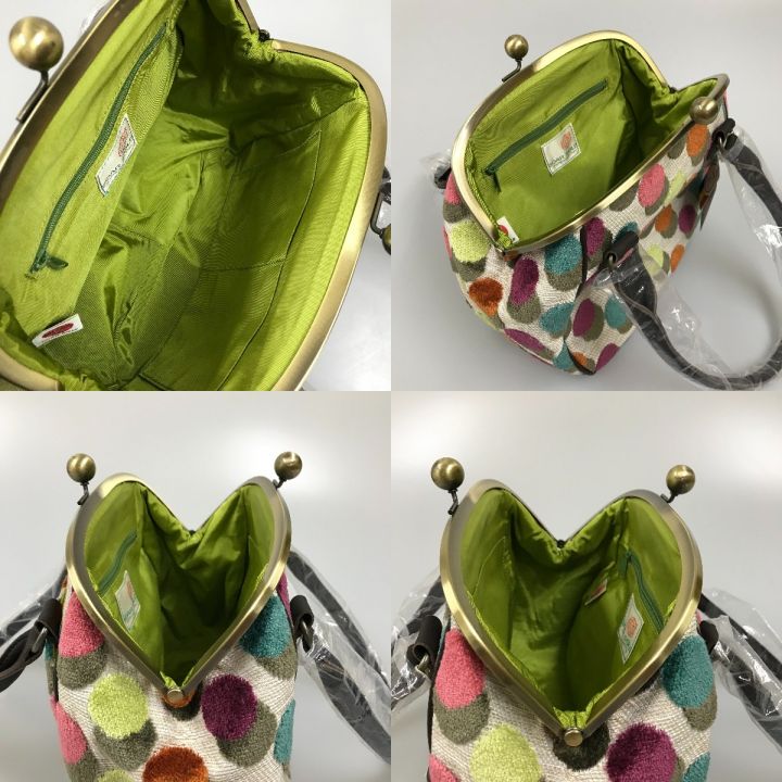 SOAR SOLe ソアソウル がま口ハンドバッグ - 中古 - なんでも