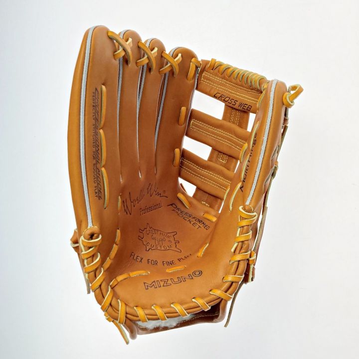 MIZUNO ミズノ 硬式 外野手用 グローブ ワールドウィン 赤カップ 復刻