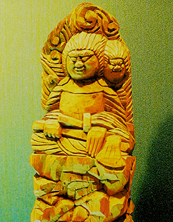 円空連合／慈愛に満ちた円空仏たち／両面宿儺像