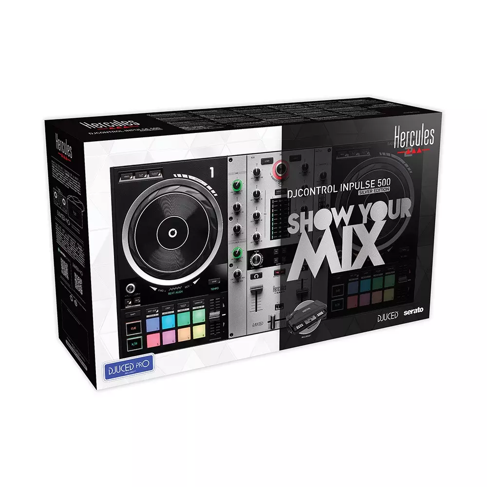 DJCONTROL INPULSE 500 SILVER EDITION